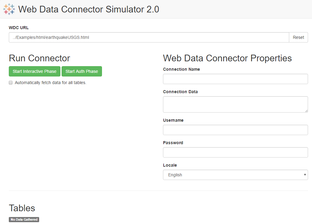 "The simulator user interface."